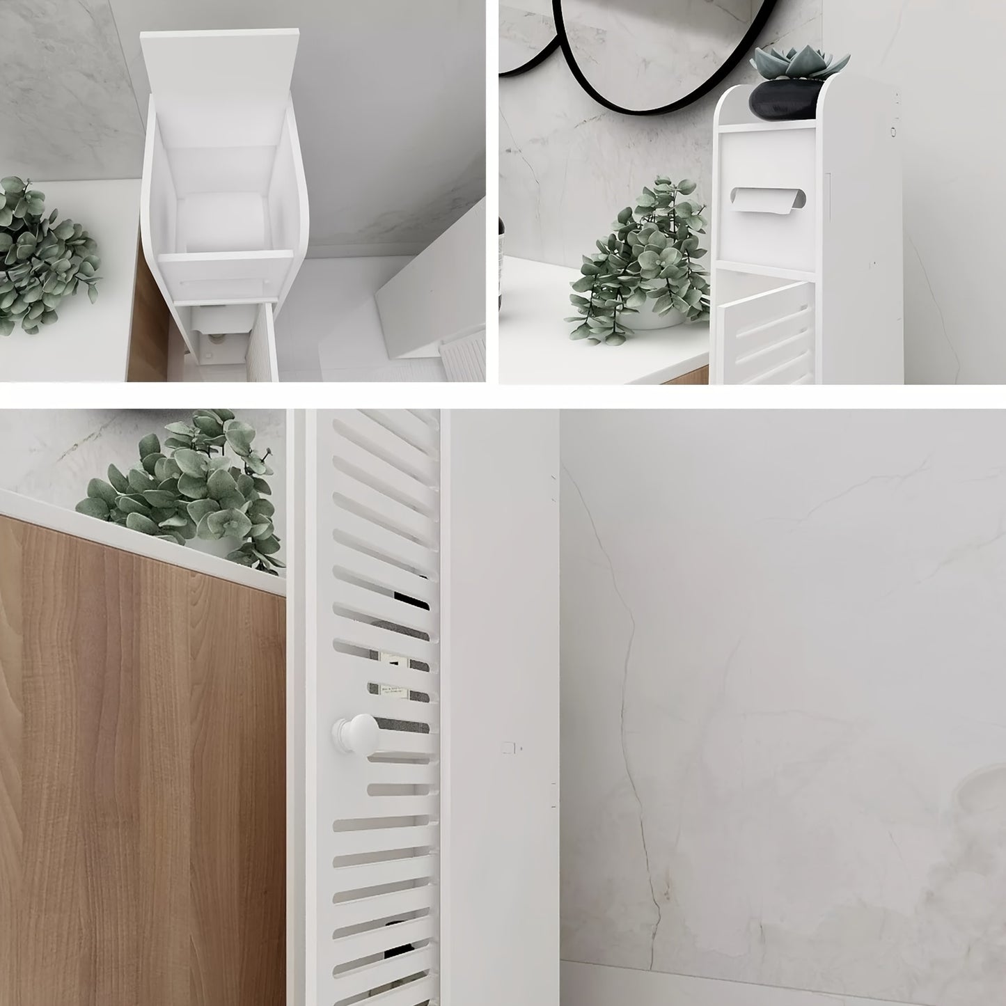 🛁 Moobly – Kompakter Badschrank mit Schublade & Stauraum