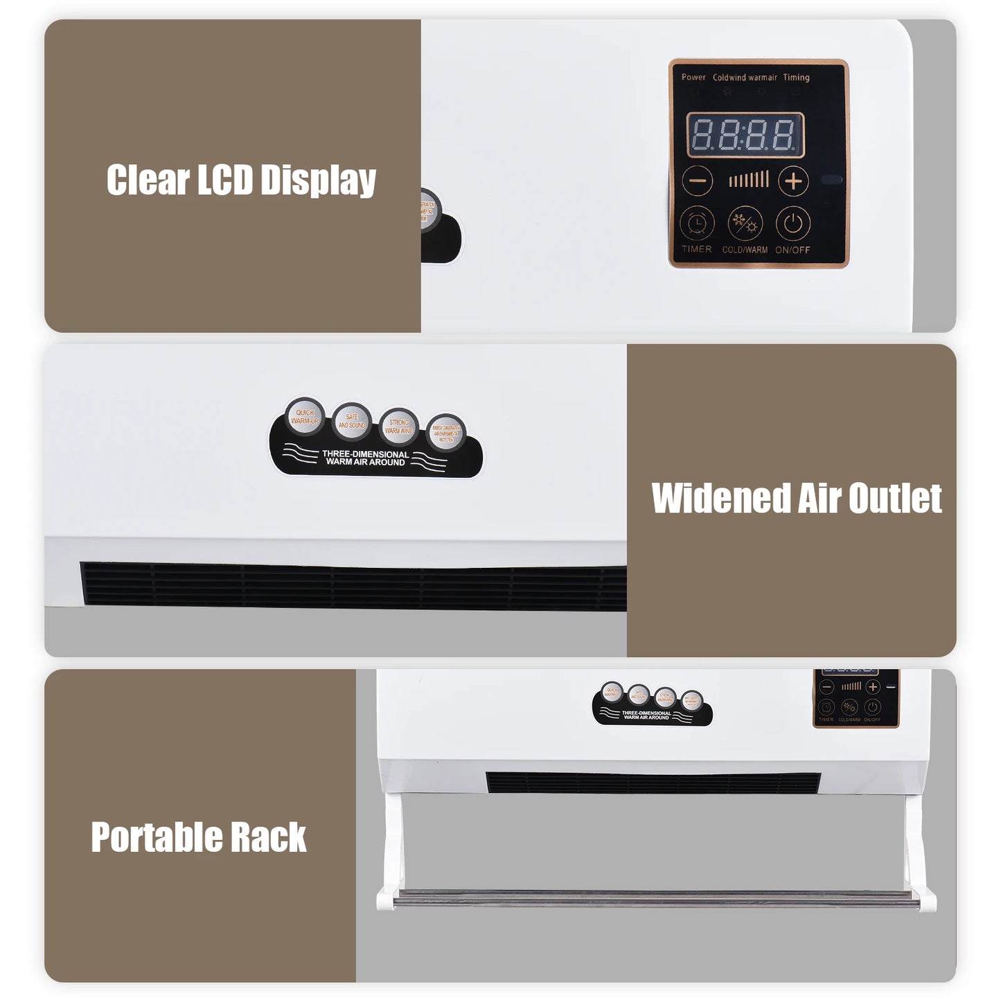 ❄️ ChillBreeze™ Mini-Klimaanlage – Tragbar, LED, Luftbefeuchter & USB-betrieben