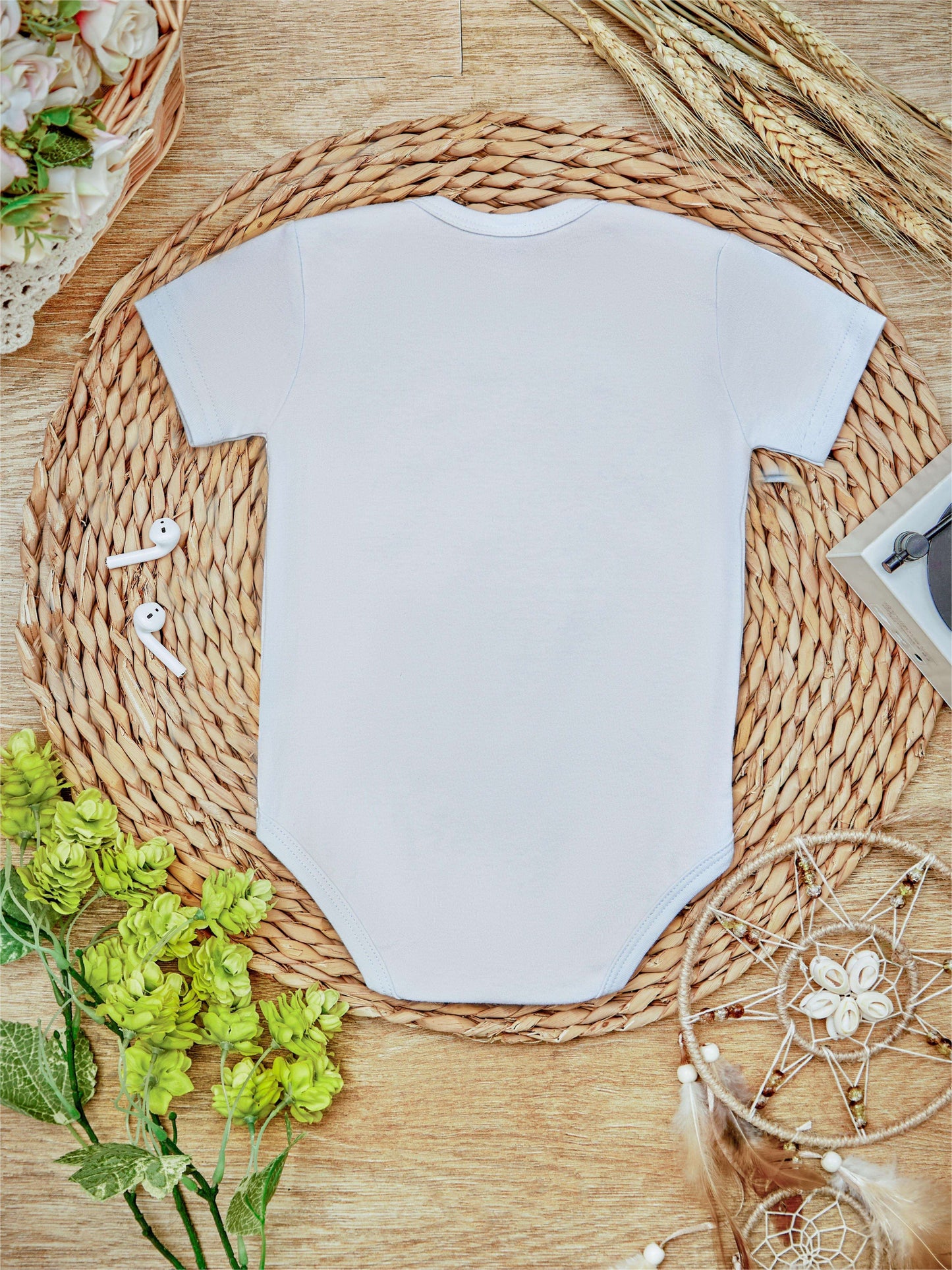 „Little Legend“ Baby-Body -Little Habibi- 👶 – Weicher Kurzarm-Strampler mit Aufdruck für Neugeborene & Babys