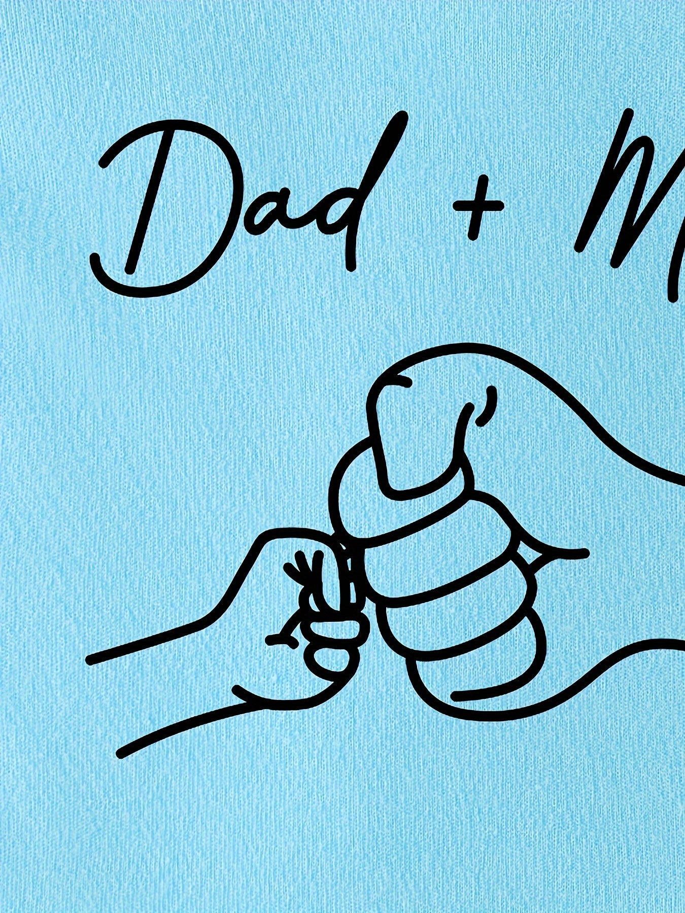👊 Little Legend – „Dad & Me“ Baby-Body mit Fist-Bump-Aufdruck